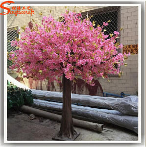 Songtao fournisseur vente chaude mini en plastique fleurs de <span class=keywords><strong>cerisier</strong></span> arbres noms de feuilles en inde - Product Image 1