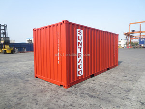 20ft HC ISO9001 CIMC Corten Steel Dry Cargo <strong>Shipping</strong> <strong>Box</strong> - Product Image 1