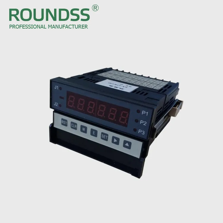 Roundss Niedrigen Kosten Digitalanzeige Display Meter mit Linear Sensor Skala