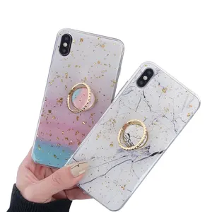 Best selling items products in America ring holder stand colorful phone case for iPhone X phone case for iPhone 8 plus case