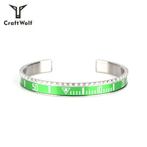 Zanaat kurt yeni gelenler Mens kadınlar paslanmaz çelik bilezik toptan orijinal tasarım takı çin fabrika Minimalist - Product Image 3