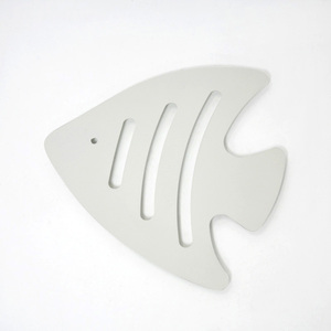 Design habile joli sous-plat en forme d'os de poisson blanc - Product Image 2