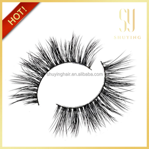 Tira de piel de visón siberiano visón pestañas etiqueta privada - Product Image 3