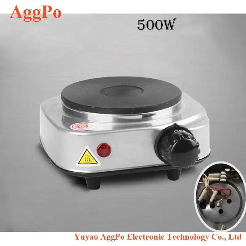 Mini DIY electric stove, 500W 220V Mini Electric Stove Cooking Hot Plate, Multifunction Stove Cooking Plate Coffee Tea Heater