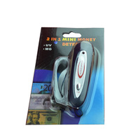 Mini détecteur de billets portable 2 en 1 UV+MG, détecte les billets de banque et les chèques