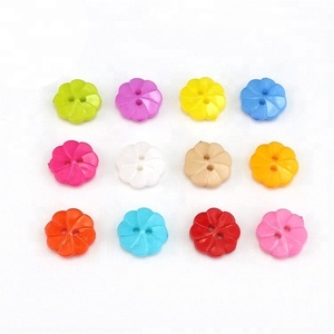 תינוק בגד כובע דקורטיבי סוכריות צבעים פרח פלסטיק מותאם אישית קל כפתור - Product Image 2