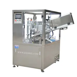 Danrel Ultrasonic Automatic Plastic Tube Filling and Sealing Machine for Lotion and Shampoo