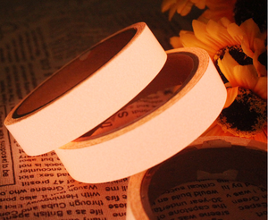 10 m photoluminescent الذاتي كلوريد متعدد الفينيل اللاصق الفينيل يتوهج في الظلام مضيئة لاصق تحذير لافتات الزخرفية شريط لاصق ملصق - Product Image 5