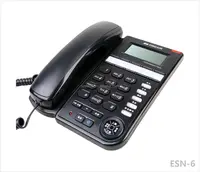 ESN-6 Schnurgebundene desktop anrufer-id-telefon telefon zu hause büro telefon festnetz-telefon