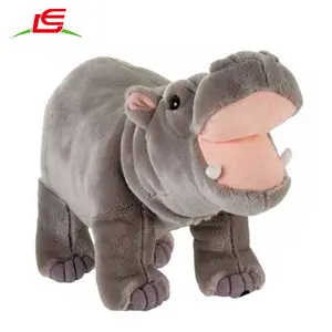 Hot 12inch Standing Farting Hippo Plush Stuffed Animal Toy