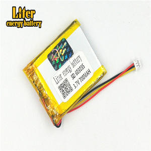 Plug 1,253 p <span class=keywords><strong>3</strong></span>,7 V 603035 700 mAh rechargeable LiPo battery solar Li ion polymer lithium battery with pcm - Product Image 3