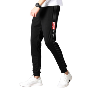 Venta al por mayor slim jogger deporte trackpants gimnasio sudor pantalones de los hombres pantalones de chándal pantalón - Product Image 1