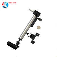 Inbike — Mini pompe de vélo Portable, en aluminium, manuelle avec un support de montage, jauge, pompe à Air, Valve Schrader Presta, pour enfants et adultes
