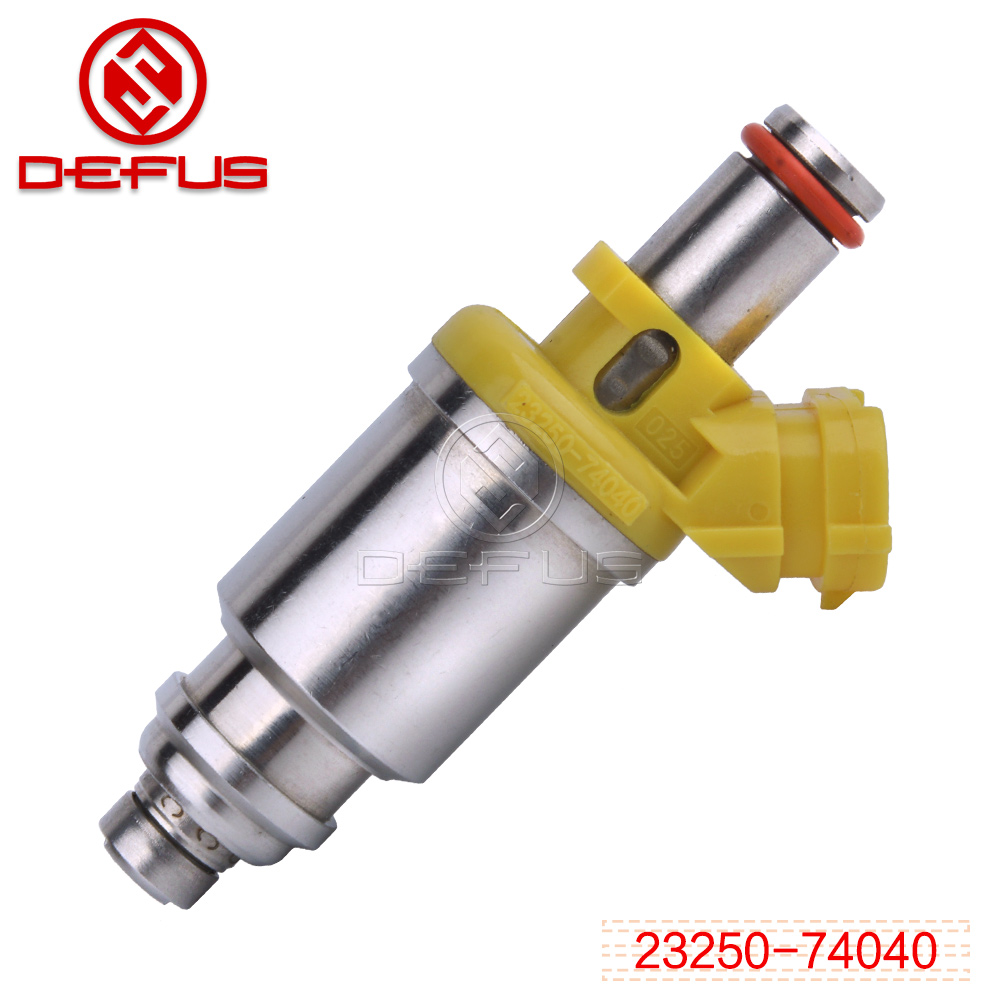 Defus Японские авто части двигателя автомобиля Топливная форсунка OEM 23209-74040 23250-74040 бензина сопла