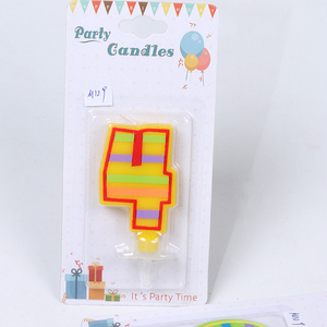 <span class=keywords><strong>Velas</strong></span> de Cumpleaños de Parafina de Alta Calidad con Números del 0 al 9 para Fiestas Infantiles, Ecológicas, sin Humo, Decoración para el Hogar, Pascua, Año Nuevo - Product Image 5