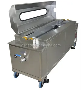 Máquina de limpieza ultrasónica personalizada, dispositivo de mantenimiento para rodillo Anilox con baño de lavado de diseño OEM
