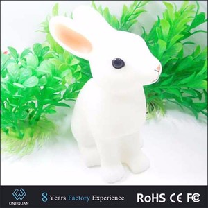 Cadeaux de décoration lapin lumière de nuit de Noël Evade cadeaux colle lumière de nuit de vinyle - Product Image 6