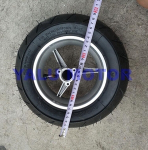 49CC Mini Car Accessories <strong>Small</strong> Running <strong>Wheel</strong> Hub 90/65-6.5 Rear 110/50-6.5 <strong>Wheels</strong> Inner and Outer Tires - Product Image 4