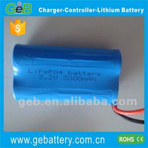 Lifepo4 18650 batería cilíndrica <span class=keywords><strong>3</strong></span>.2 V 3000 mah - Product Image 2