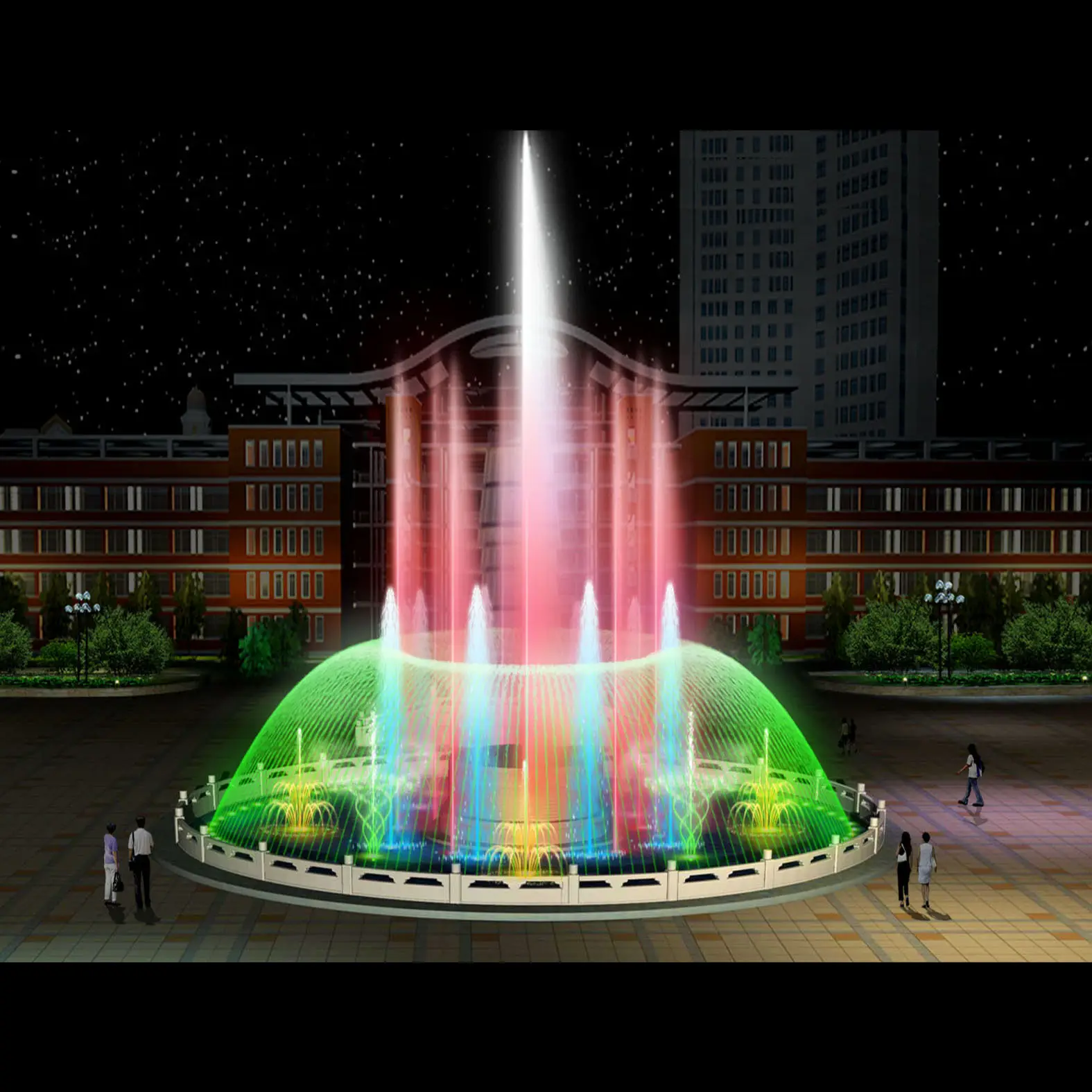 parks/garden/hotel dancing water portable fountain indoor or outdoor