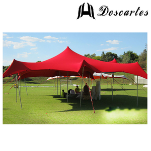 Petite tente de <span class=keywords><strong>camping</strong></span> rouge extensible pour l'extérieur, pour se protéger - Product Image 2