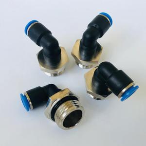 Codo Neumático <span class=keywords><strong>de</strong></span> Plástico Macho <span class=keywords><strong>de</strong></span> 90 Grados para Tubo Métrico <span class=keywords><strong>de</strong></span> 8mm (PL 1/4), Conector Rápido - Product Image 4