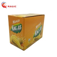 Natuurlijke Vruchtensap Concentraat Poeder Gearomatiseerde Mango Sinaasappel Ananas Aardbei Watermeloen Citrus Ingrediënten Doos