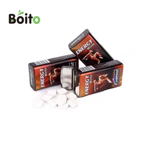 Caramelos Energéticos en Tabletas, Caramelos de Guaraná, Caramelos Energéticos Fuertes Sin Azúcar - Product Image 1