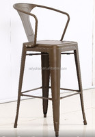Personnalisé bristol cuisine tabourets/métal chaise de bar en fer/tabourets de bar vintage