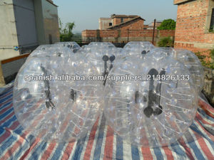 Más barato bola de parachoques inflable, bola del zorb del cuerpo con material de PVC / TPU - Product Image 1