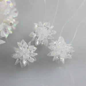 Shining Acrylic Ice scatter Flower acrylic Diamond Confetti square flat bead