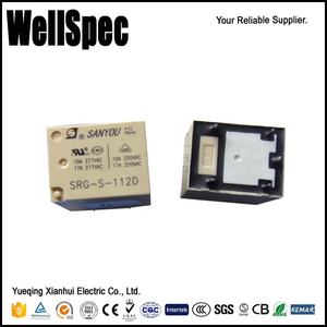 Реле реле 12v sanyou SRG-S-112D 12VDC 17A 277VAC 1Z 5PIN HF21FF-012-1Z сверхминиатюрный реле мощности - Product Image 3