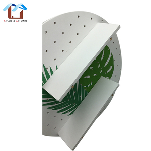 Kệ Treo Tường Trưng Bày Đồ Trang Trí Nhà Cửa Để Đựng Bảng Gỗ Tròn INS Bắc Âu Bảng Treo Tường, Tranh Gỗ Nghệ Thuật Dân Gian ASW - Product Image 5