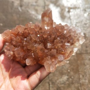Cụm Tinh Thể Đá Tự Nhiên Cụm Thạch Anh Đỏ - Product Image 1