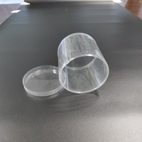Tubes en plastique transparents avec couvercles Conteneur pour bonbons Tubes en plastique personnalisés de qualité alimentaire pour bonbons et chocolat