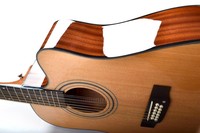 Guitare acoustique à 12 cordes de 41 pouces avec pan coupé, prix d'usine en gros Deviser