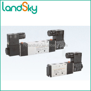 LandSky 2 way air valvola solenoide 4V230C 08 Interno pilota exteranl <span class=keywords><strong>pilot</strong></span> 5 posizione por3 peso 360g - Product Image 1