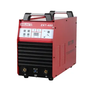 Mesin las listrik tiga fase Tig-400 Inverter pengelas Delixi untuk efisiensi tinggi