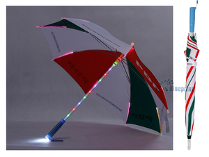 Fuente de <span class=keywords><strong>la</strong></span> fábrica publicidad paraguas de <span class=keywords><strong>golf</strong></span> mango luz LED - Product Image 2