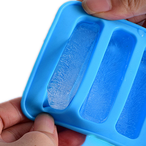 แม่พิมพ์ซิลิโคนบิสกิตแบบนิ้ว10ช่องขนมพุดดิ้งน้ำแข็งข้นเป็นมิตรกับสิ่งแวดล้อม - Product Image 6