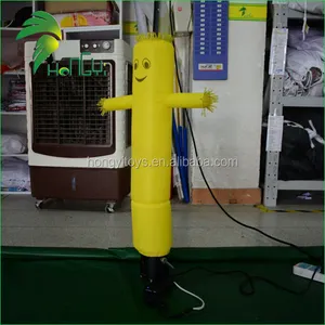 Fashionable Promotion Small Sky Dancer Tube / Yellow Lovely Smile Flying Sale Mini Air Dancer Man