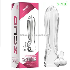 Onusable sobre Vibration enenis leleeve ING Elay potmence Extension onondoms para Sex dult Men