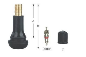 Vannes en caoutchouc sans chambre à air, TR412 TR413 TR413 TR413, TR415, valves de pneu automobile, plateaux universels voiture de course - Product Image 3
