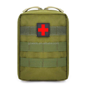 Kantong Trauma MOLLE Taktis, tas pengendali berdarah, tas pertolongan pertama EMT medis bertahan hidup bepergian kantung sabuk IFAK <span class=keywords><strong>Kit</strong></span> kosong - Product Image 3