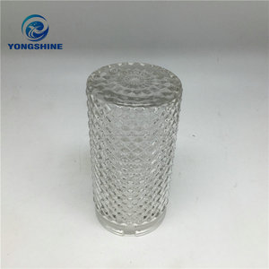 500 ml diamante palmatoria claro al por mayor taza, haciendo tarro vela cilíndrica - Product Image 4