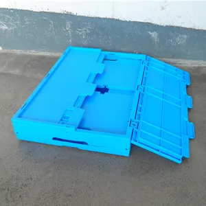 Large storage containers plastic stackable crate logistic box use in relocation business