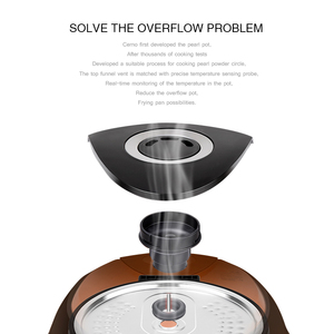 SJ Z1 Comercial Boba Pearl Caldera Tienda de té de la leche Automático Inteligente Tapioca perlas olla de cocina - Product Image 4