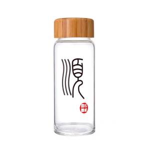 Botella de agua de vidrio para deporte, bote portátil de alta calidad, creativo, borosilicato, nuevo estilo, venta al por mayor - Product Image 4