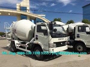 Di alta qualità YUEJIN 3m3 mini <span class=keywords><strong>cemento</strong></span> mixer camion, auto di carico di <span class=keywords><strong>cemento</strong></span> mixer camion in vendita in Nigeria - Product Image 3