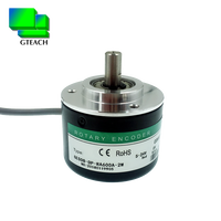 Encodeur rotatif incrémental à arbre de 8 mm, encodeur optique 5 V 400 impulsions phase AB
